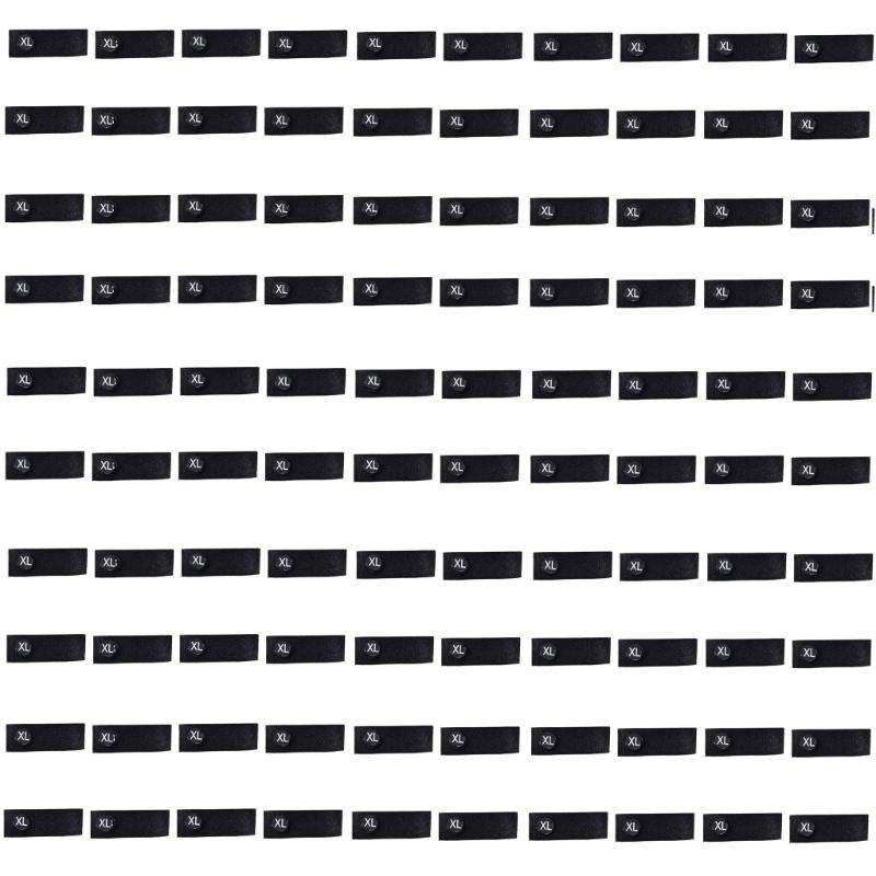 Sizes Change Accessory For Clothing Removable Washable Satins Fabric Label For Sewing And Fashion Designs