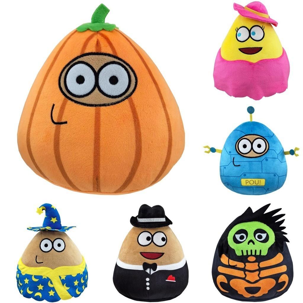 Fofo Meu Animal de Estimação Alienígena Brinquedo de Pelúcia Boneca Pou Personagem de Fruta Recheado Pelúcia Curta Macia