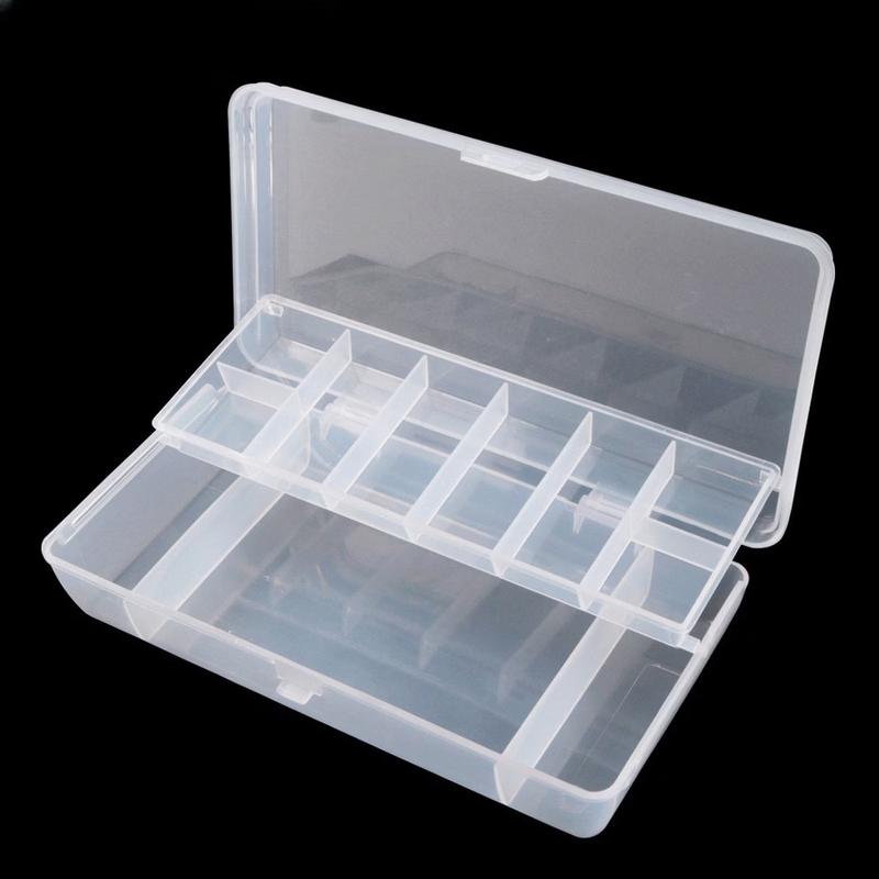 Detachable 10-Grid Fishing Lure Storage Box