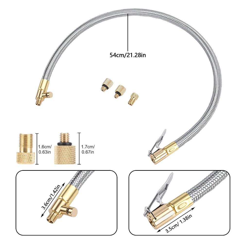 Braided Hose Locking Air Chuck Adapter Bulk Tire Maintenance Work In Tire & Auto Repair Garages