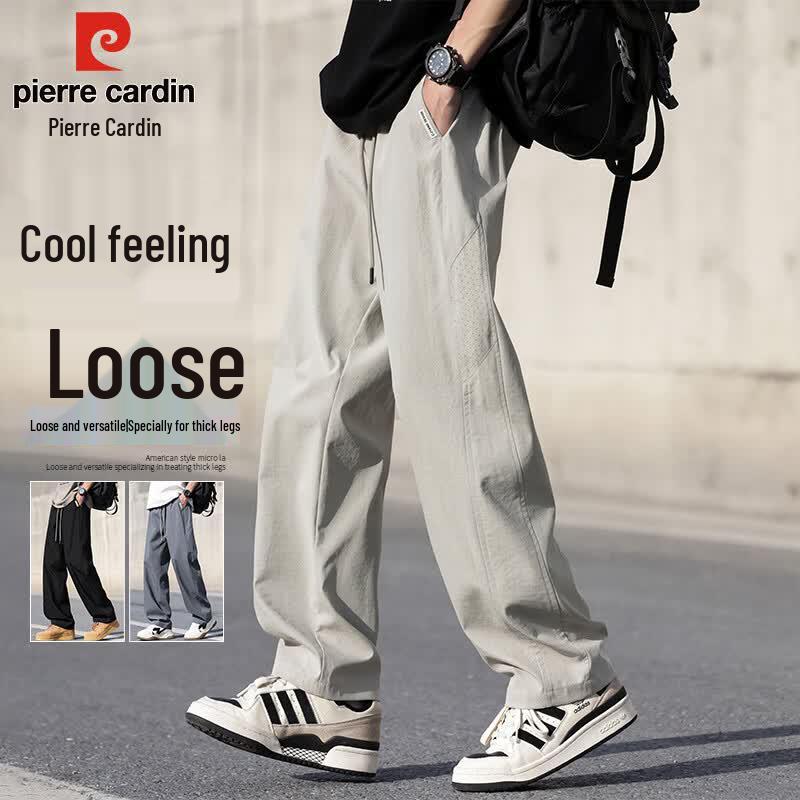Pierre Cardin Men s Summer Loose Straight Casual Pants 3XL