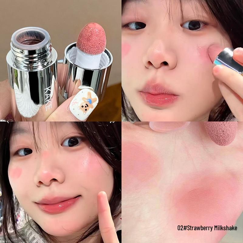 

KAKE Velvet Жидкие румяна-стик - Натуральный корейский матовый финиш, Низкая насыщенность, Подходит для студентов.