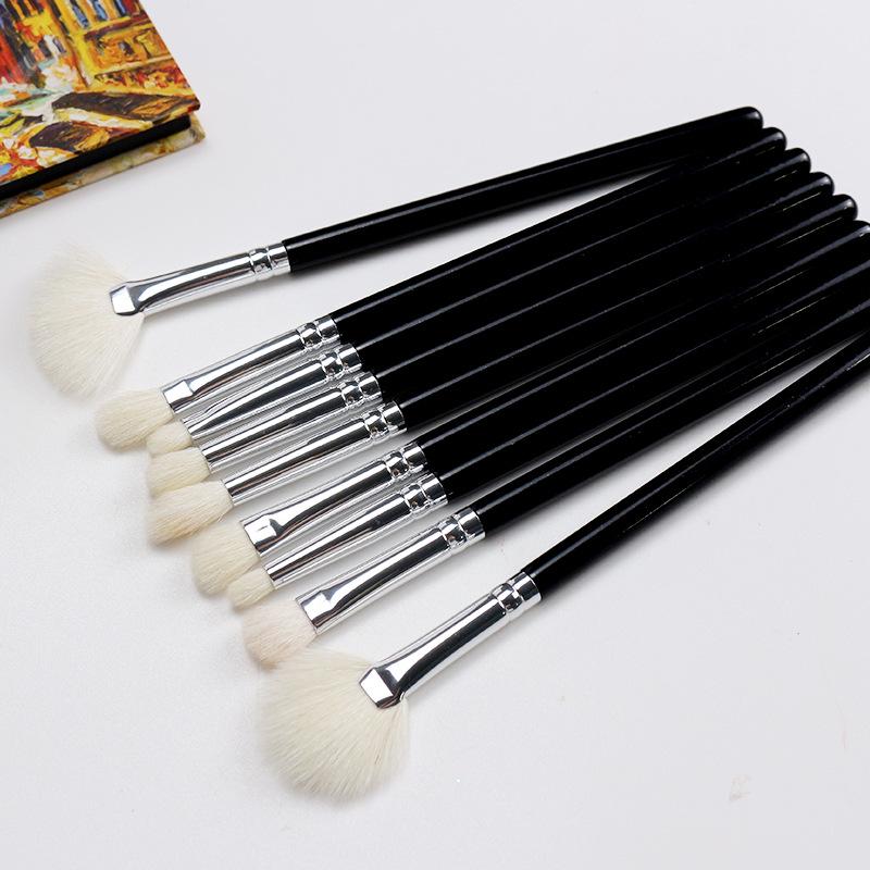 Professionelles Lidschattenpinsel-Set aus feiner Wolle - Tragbares Cangzhou Make-up-Werkzeug