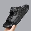 New summer versatile one-word slippers men's non-slip and lightweight men's sandals non-slip outdoor casual sandals