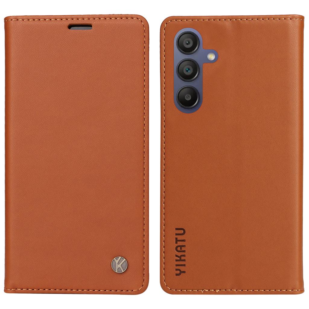YIKATU YK-001 For Samsung Galaxy A17/A26 5G/A16 5G/A16 4G Case Stand Leather Phone Cover Strong Magnetic Closure