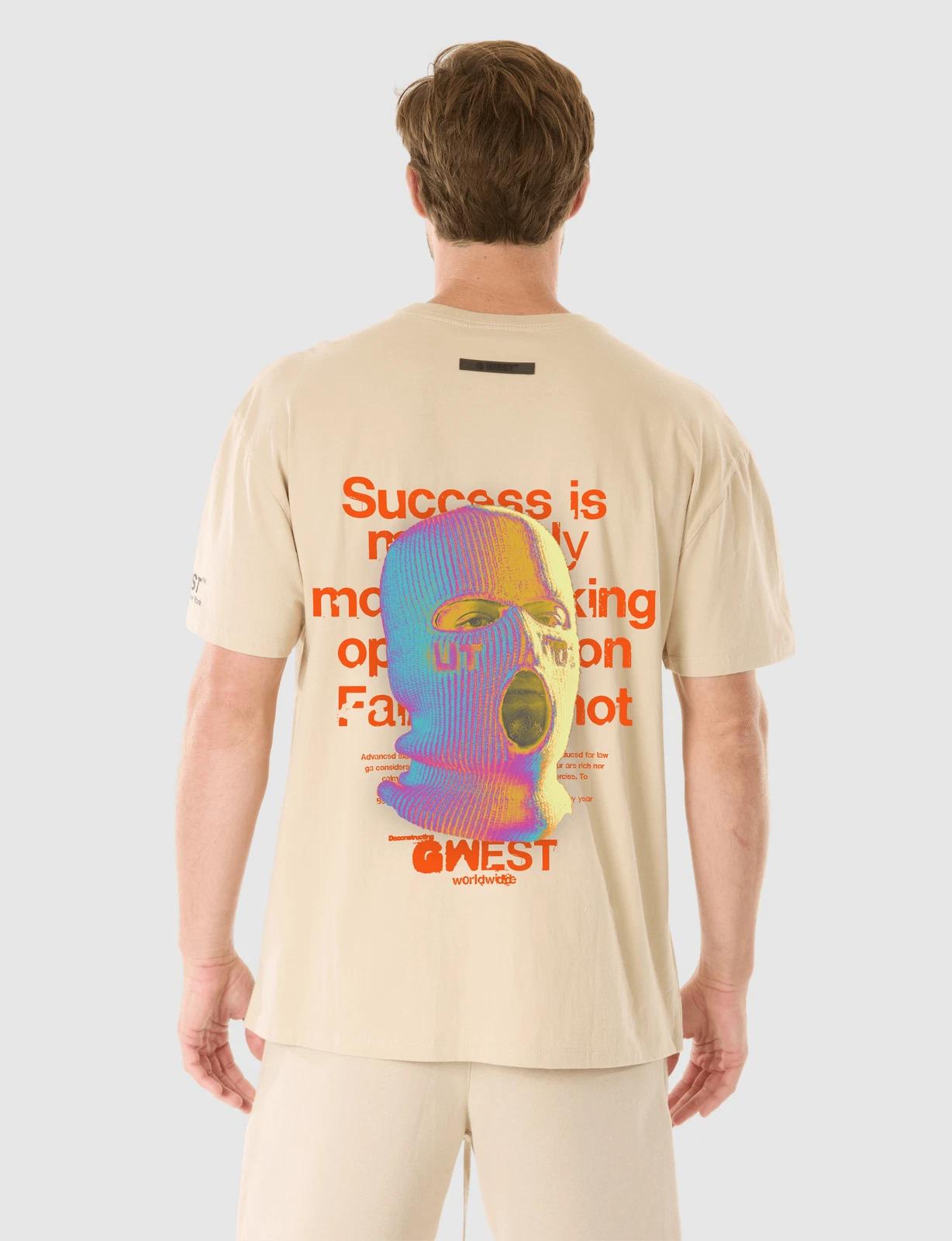 G WEST SUCCESS T-SHIRT - OXFORD TAN 2XL