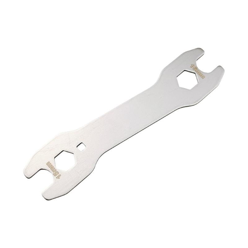 Bicycles Hub Cone Wrench Stainless Steels Bike Hub Wrench Repair Tool For Efficient Bicycles Repairs Easy to Use