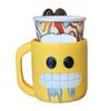 Smile Face Ice Cream Cup Holder Reusable Insulated Ice Cream Pint Sleeve 16oz Novelty Ice Cream Accessory