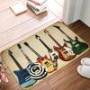 Doormat Guitars Front Door Mat Non-Slip Welcome Mats Floor Mat Entrance Mat Doormat for Kitchen Bedroom Bathroom Home Decor