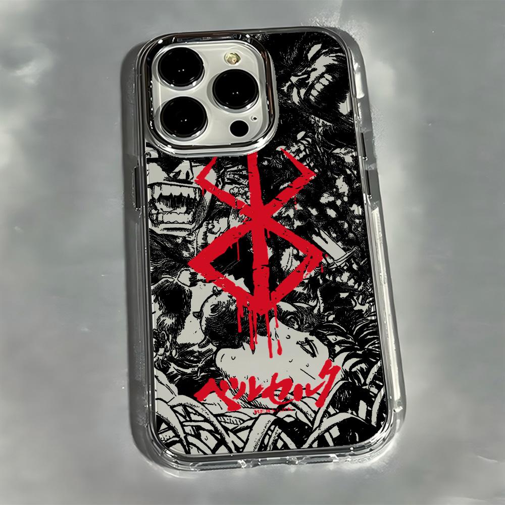 

Hot Anime B-BerserkS Cool Phone Case for Samsung Galaxy S25 S24 S23 S22 S21 S20 Note20 FE Ultra Edge Plus 4G 5G Transparent Samsung S21 5G
