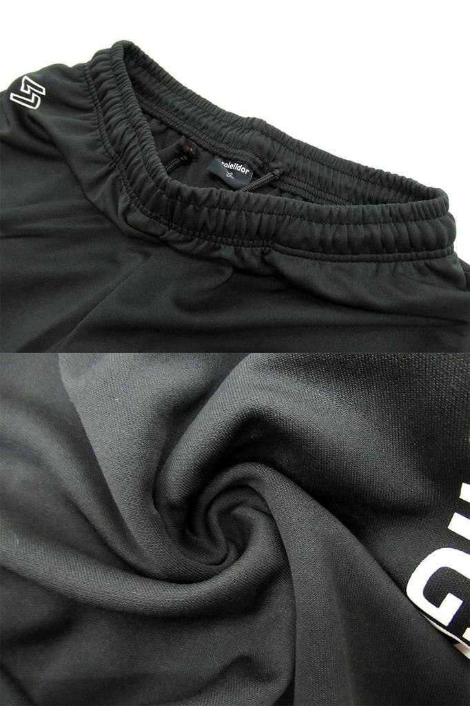 Soleil Trainings- und Lauf-Trikot Größen und Perfekt als ein Beinhaltet einen Hoodie und und ein schwarzes Ober- und Unterteil Größe D'or Herren-Set, M, L, LL, 3L, 4L, 5L.