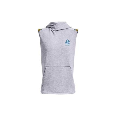 Curry Series Fleece Casual Training Sport Laufen Ärmelloser Hoodie Herren Tops Grau 1366637-011