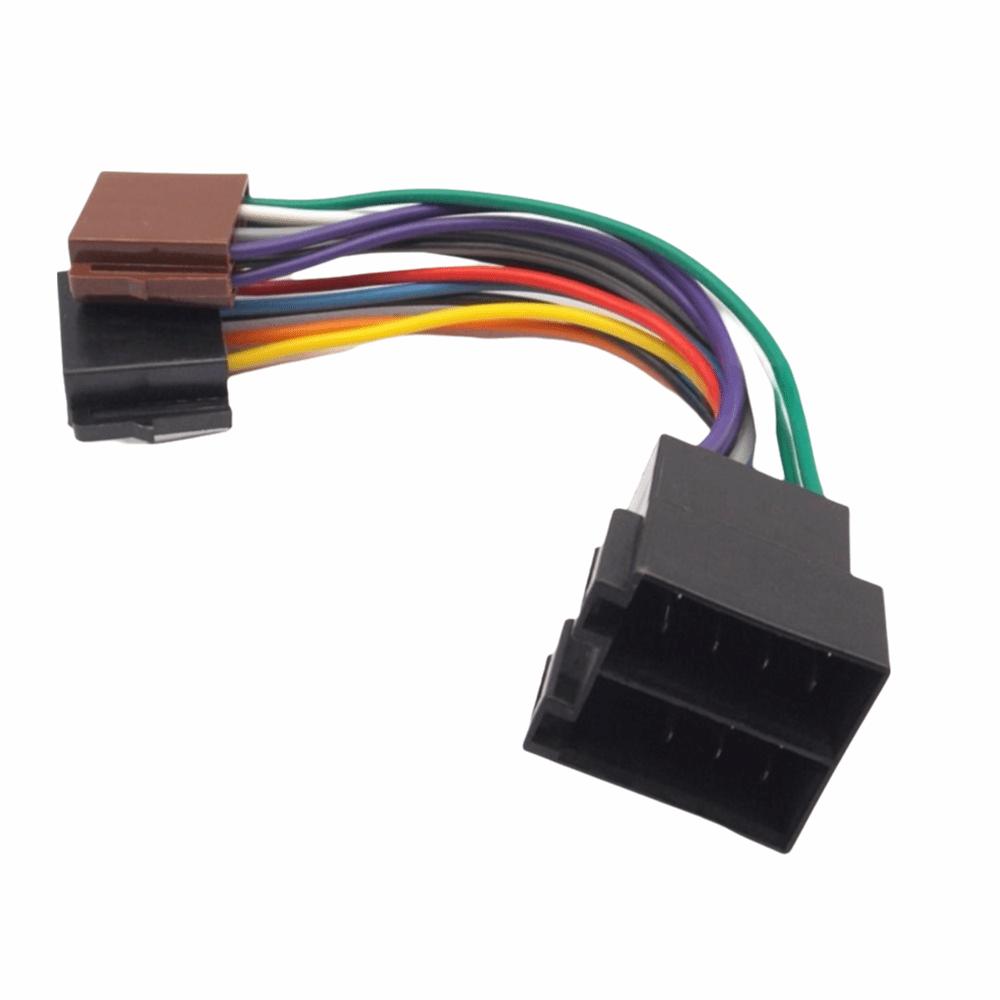 Lightweight Car Stereo Radio Cable Adapter Copper Wire Connector Harness Adapter Lightweight