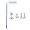 L130C Dslr Stand Stabilizer Universal Shoot Camera Video L Bracket Plate Screw Hole Fixing