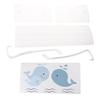 Adjustable Air Conditioning Wind Deflector 16.5x52cm Plastic Air Conditioning Baffle Wind Deflector Plastic Texture