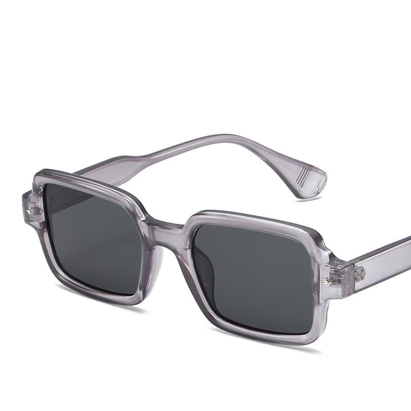 Small Frame Square Sunglasses Women For Men Fashion Vintage Trendy Sun Glasses Punk Luxury Brand Designer Pink Leopard Shades