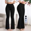 Women's Elastic Slimming Bell Bottom Jeans High Waist Lift Butt Micro Flared Pants Comfortable Casual High Waist Jeans