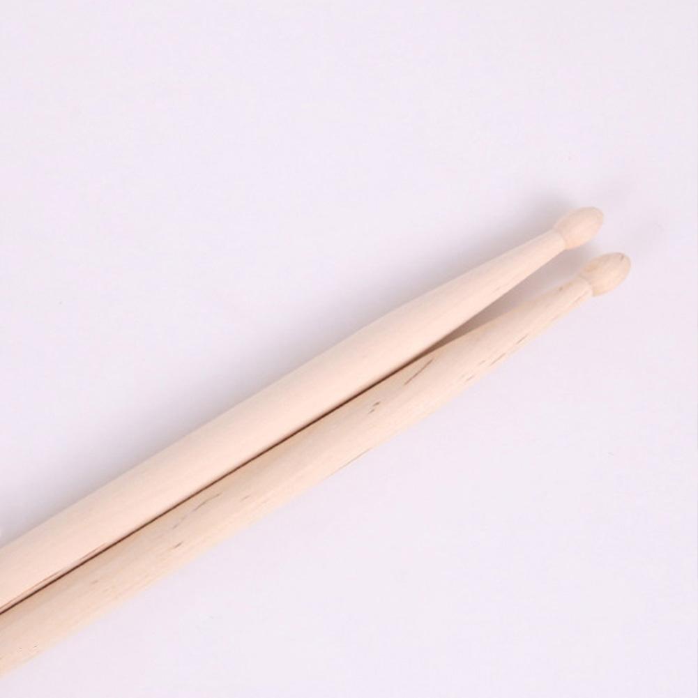 Kolip Maple Wood Children's Drum Sticks Anti-slip Drumsticks Music Toy for Jazz 5A Electronic Drum