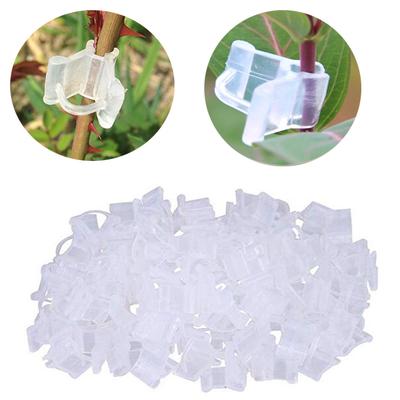(Nikita) 100 PCS Plastic Plant Grafting Clips Mini Gardening Tools Seedling Growing Clips