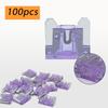 100Pcs Micro Blade Fuse 2A-35A AMP 32V Low Profile Mini Car Auto Fuses for Truck RV Campervan SUV Motorcycle Boat Assorted Amp