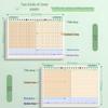 B5 Loose-Leaf Notebook with Horizontal Lines and Grids for Error Correction - Ideal for Junior and Senior High Students