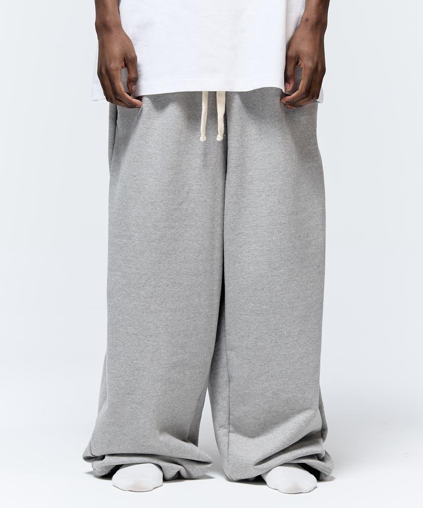 Ssieichisagongsa Wide Baggy Sweat Pants Gray