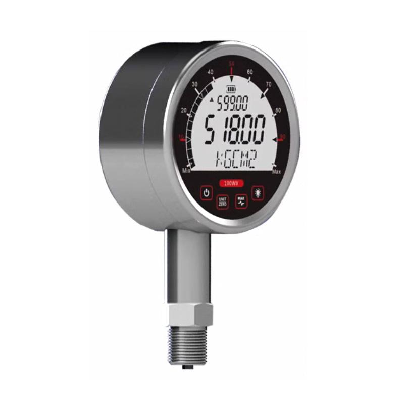 Digital Pressure Gauge Shock Resistant High-Precision Water Pressure Hydraulic Pressure Vacuum Absolute Pressure Gauge