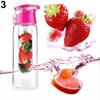 Portable Camping Sports Lemon Juice Fruit Infusing Infuser Water Bottle 800ML