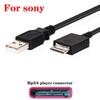 For Sony MP3/4 Data Cable Sony ZX300A Data Cable Sony Player MP4 NW-A45 A55 A35 A46 A25 ZX100 2 HN Walkman Data Cable Charging 4