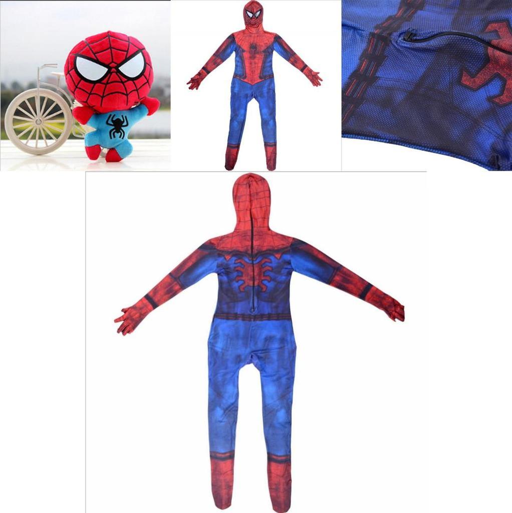 Design Versatile e Senza Tempo Festa di Halloween Costume da Ragazzo Spiderman Body Cosplay per Bambini