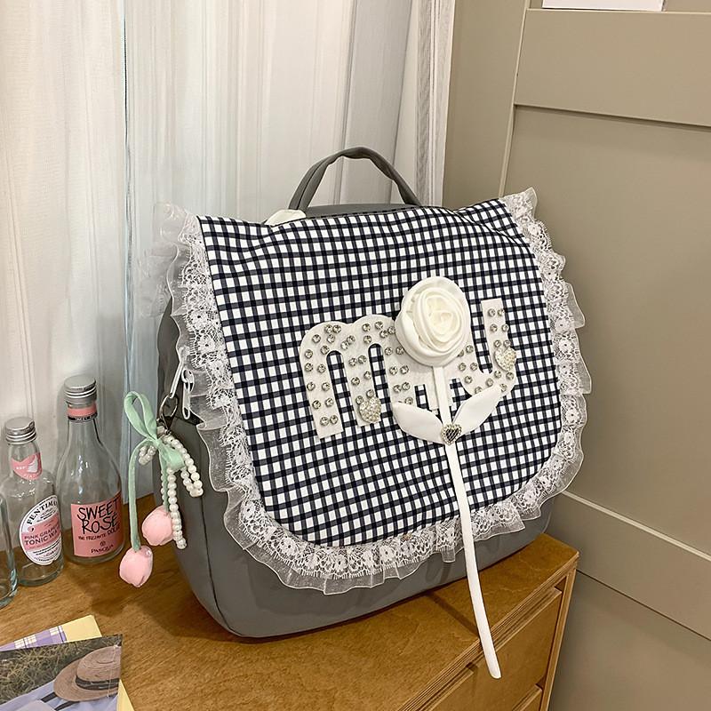 

Girls Backpack For Middle School With Nylon Material And Lightweight Comfort For Daily Use