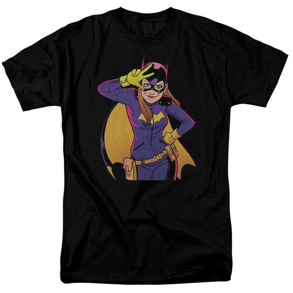 26 Batgirl Moves T Shirt Licensed Comic Book Tee Black Unisex T-Shirt
