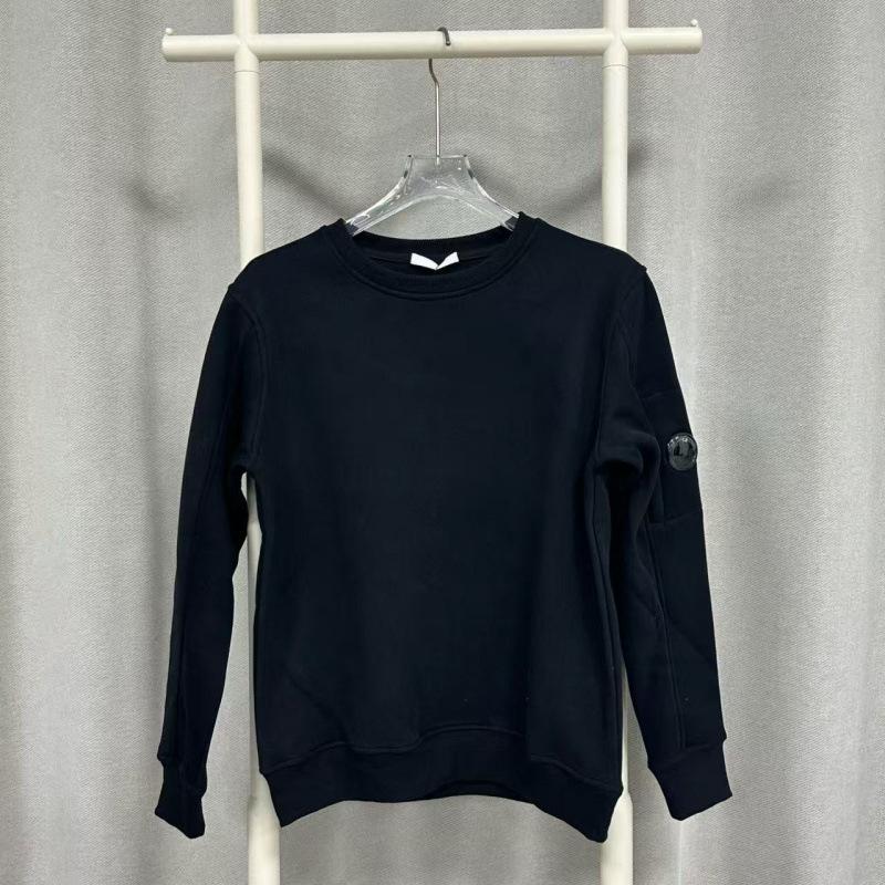 Cross-border foreign trade tide brand solid color male and female couples CP glasses round lens sleeve casual sweater