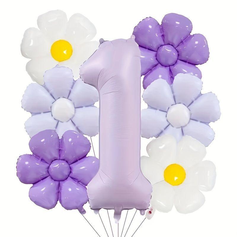 Daisy-themed Daisy Balloon Set for Children's Birthday Party and First Birthday Decorations