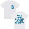 Rapper Jul Love Jul classic graphic Tshirt for men and women fashionable music 2026 SpringSummer pure cotton printed Tshirt