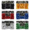 177PCS Motorcycle Complete Fairing Bolts Kit Screws Nut For KAWASAKI VERSYS 650 NINJA 300 400 650 ZX6R VULCAN S 650 ZX10R KLX250