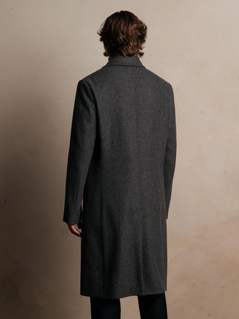 Grey Wool Coat 60