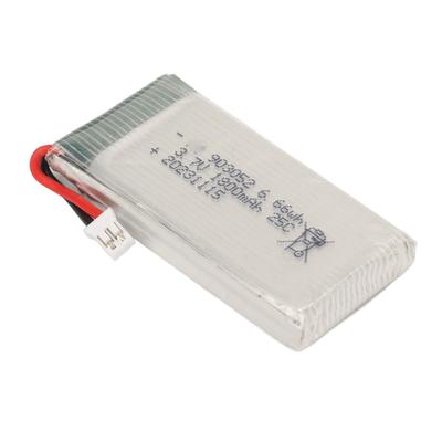 Batería de Litio para Dron 903052 3.7V 1800mAh 25C Alta Velocidad con Conector PH2.0 Batería de Polímero de Litio para Dron X5SW