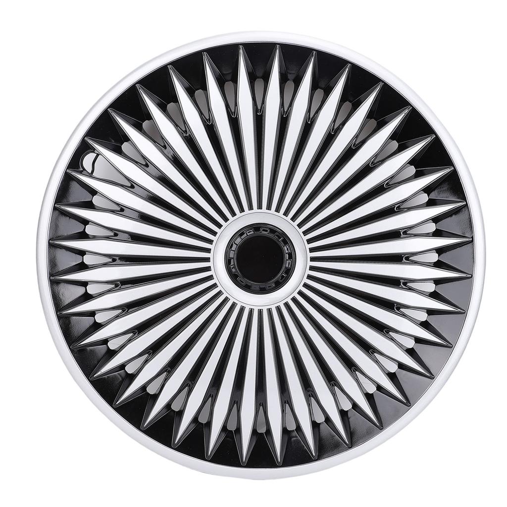 4 Pcs 17in Hub Stylish Look Wear Proof ABS Fit R17 Wheel Cover for Most Cars Truck SUV