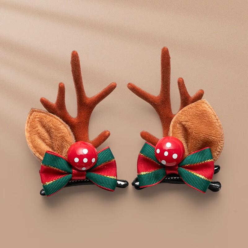Fumaiide Christmas Festive Hair Clip Set