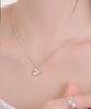 Postlude [Silver] Dot Pearl Heart Pendant N (2 Colors)