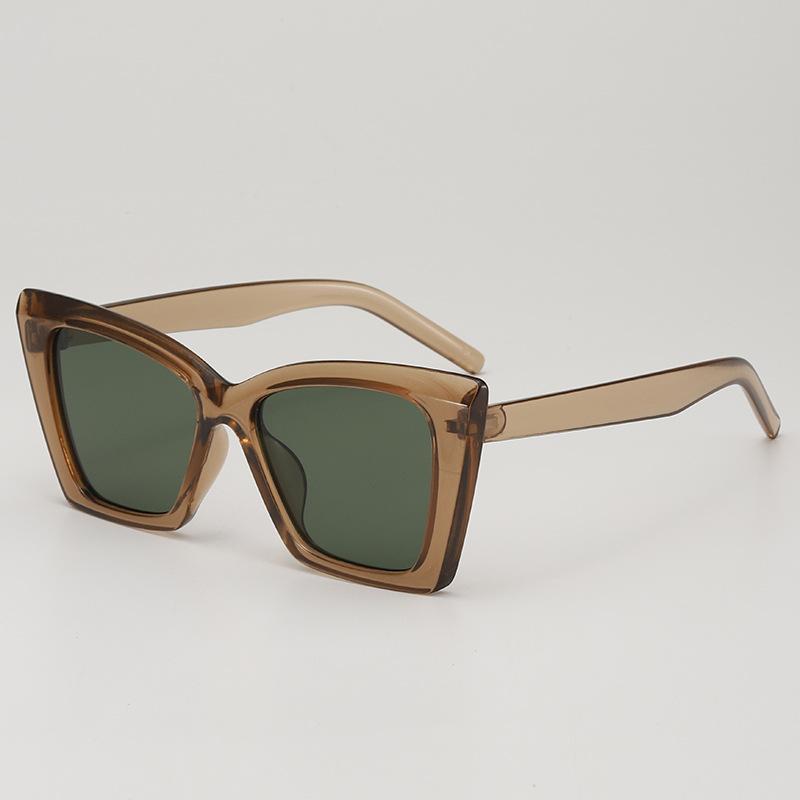 New Vintage Square Sunglasses Women Men Rectangle Sun Glasses Cat Eye Female Eyewear for Male Female Eyeglasses