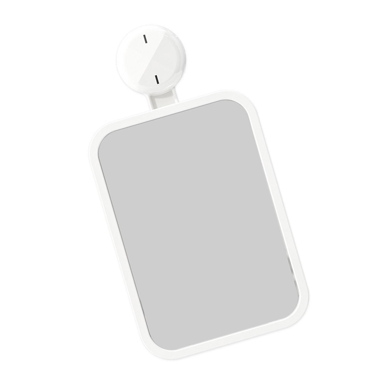 

Sturdy Bathroom Mirror with Suction Cup Designs Convenient Portable Accessory for Easy Installation Daily Casual Use 1