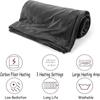 2pcs USB Heating Blanket, Portable Electric Blanket, 10.5W Power, 9 Heating Zones, 3 Temperature Levels, and Machine-Washable.