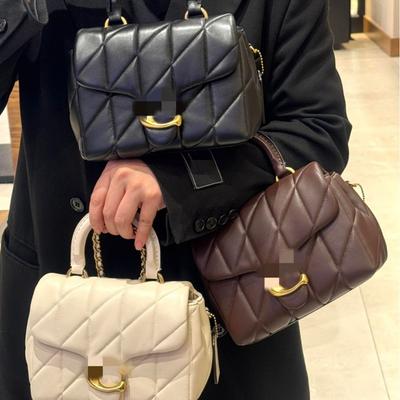 New Chain Sheepskin Single Shoulder Oblique Span Handbag