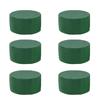 Green Floral Foam, 6PCS Round Floral Foam Brick, Dry Floral Foam Blocks, Artificial Flower Mud D IY Flower Arrangement Kit