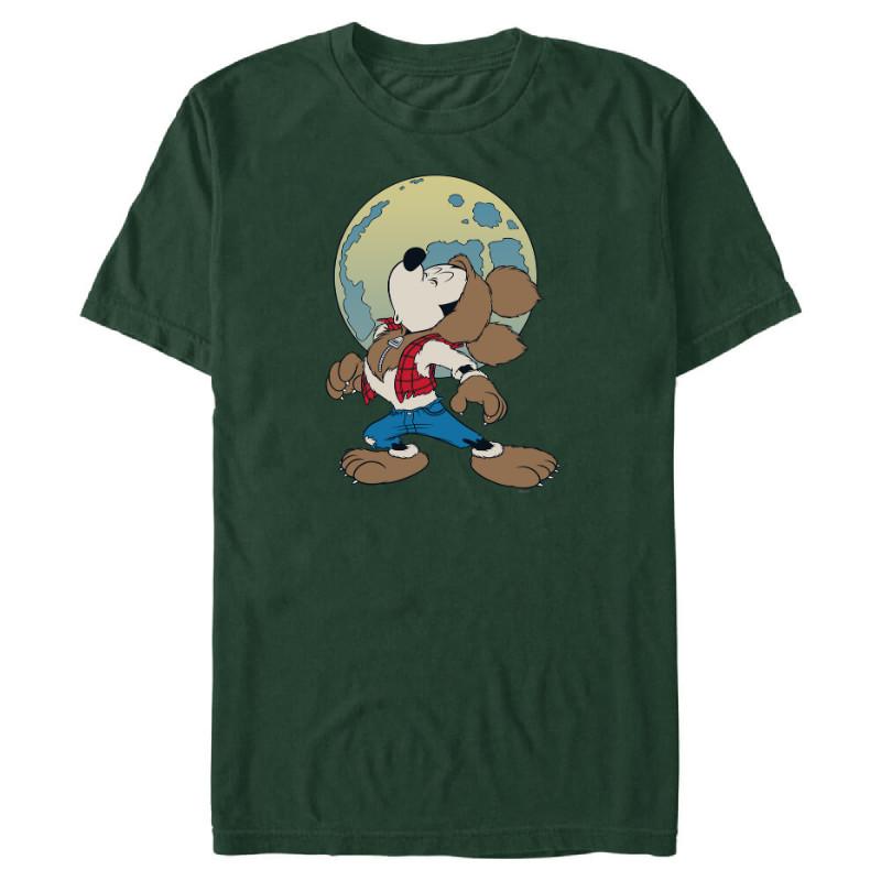 Mickey Mouse In Werewolf Halloween Costume T-Shirt For Adults Kids All Size M