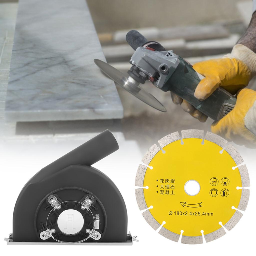 Dust Cover 180 Angle Grinder Cutting Hood Q?180 Cutting 180 Saw Blade Protective Set