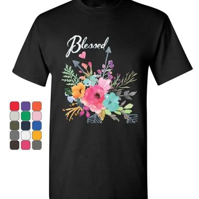 Blessed Tshirt Love Faith Hope Believer Motivation Kindness Unisexs Tee Shirt