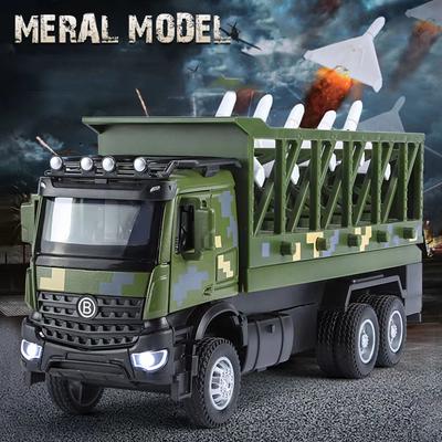 New 1/36 Drone Toy Car Model Alloy Die-cast Rear Wheel Reinforcement Function with Sound and Light Vehicle Children's Day Boys Gift Collectible